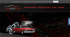 Desktop Screenshot of caraudiovideo.pl