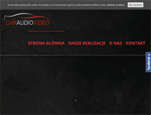 Tablet Screenshot of caraudiovideo.pl